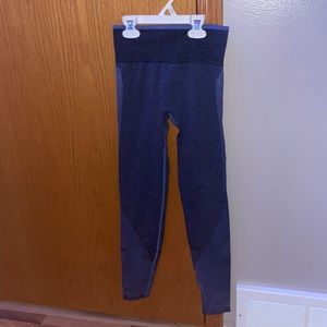 PINK blue seamless leggings